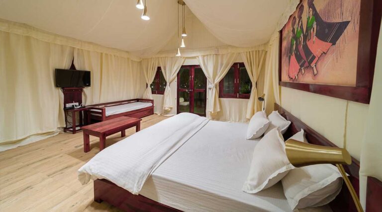 Saachi Villagio Resort Jaisalmer Tent Bedroom