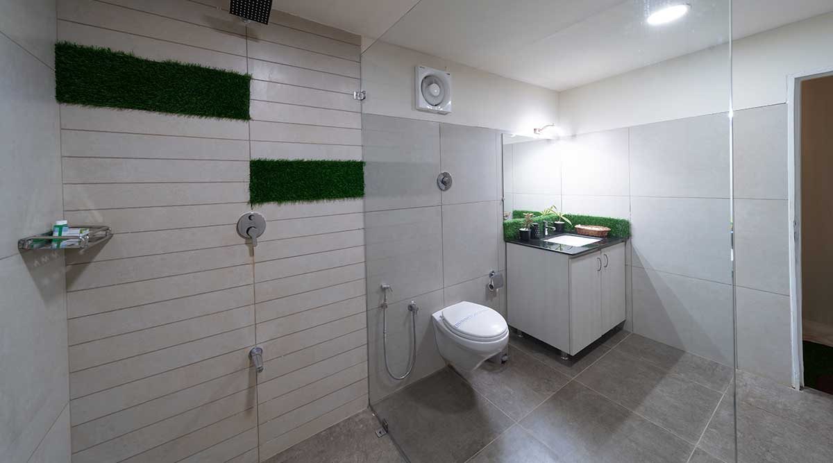 Saachi Villagio Resort Jaisalmer Tent Bath