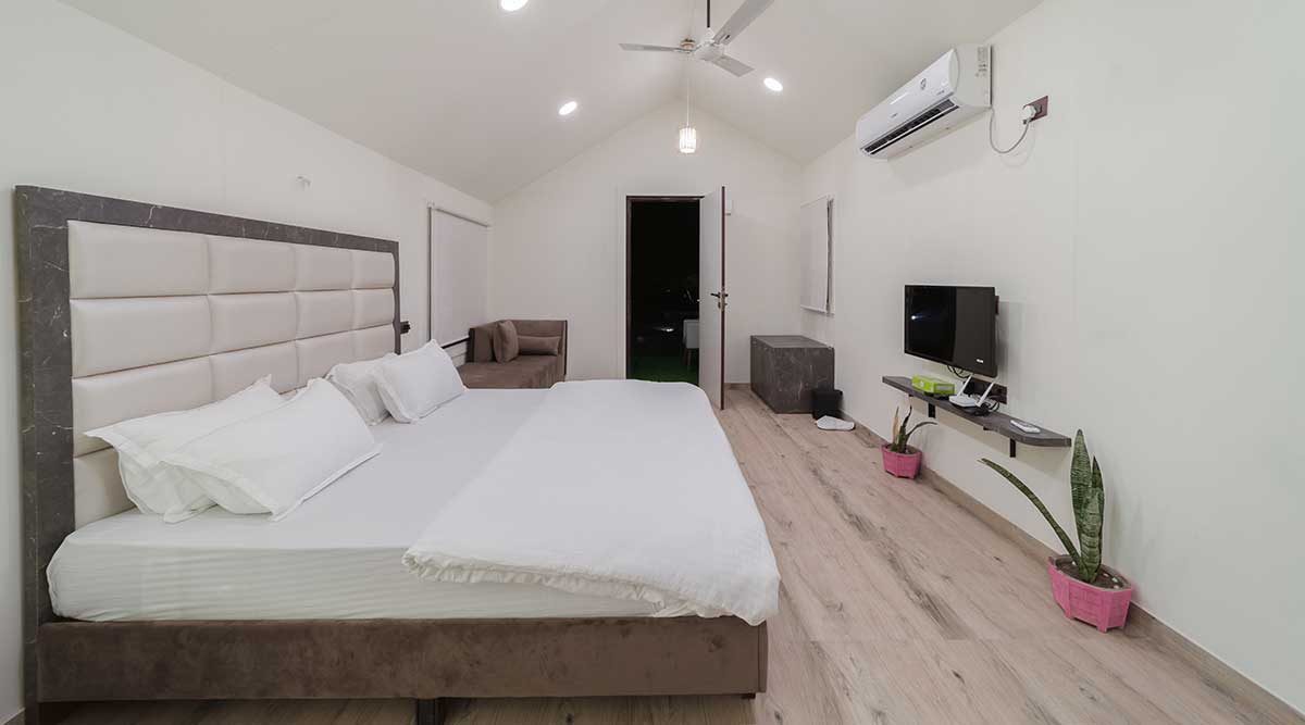 Saachi Villagio Resort Mundra Eco Friendly Bedroom